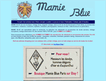 Tablet Screenshot of mamie-vintage.com